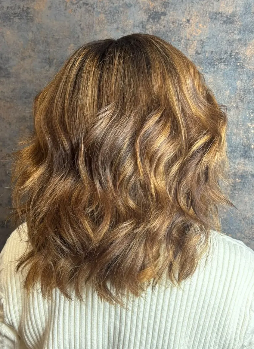 Balayage and root tint at Deesigner Hair Studio, Ipswich, by Daisy