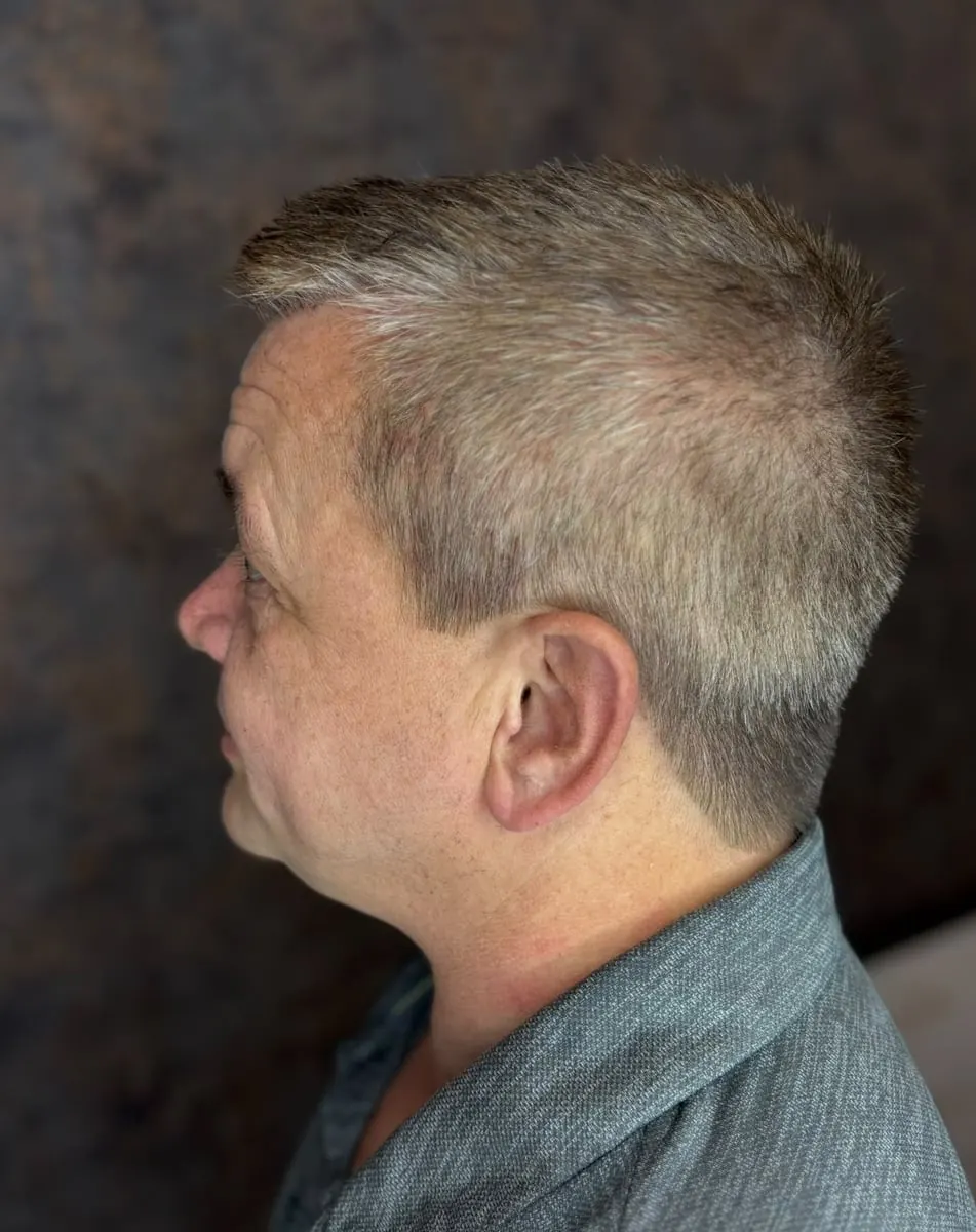 Gent's cut at Deesigner Hair Studio, Ipswich, by Emma
